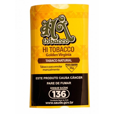 Tabaco/Fumo Hi Tobacco Golden Virginia - Para Cigarro